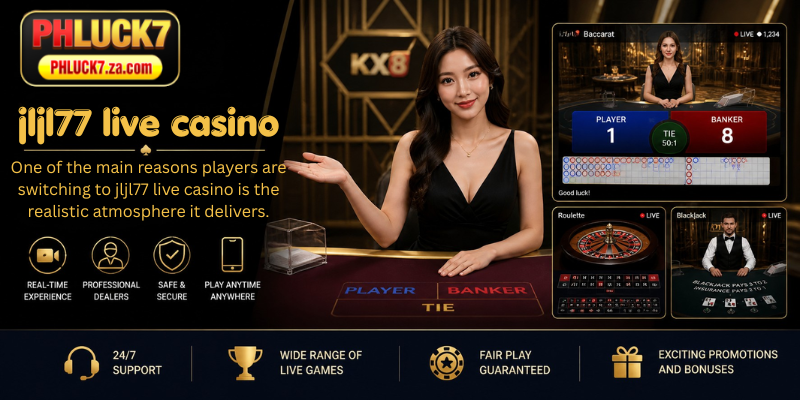 One of the main reasons players are switching to jljl77 live casino is the realistic atmosphere it delivers.